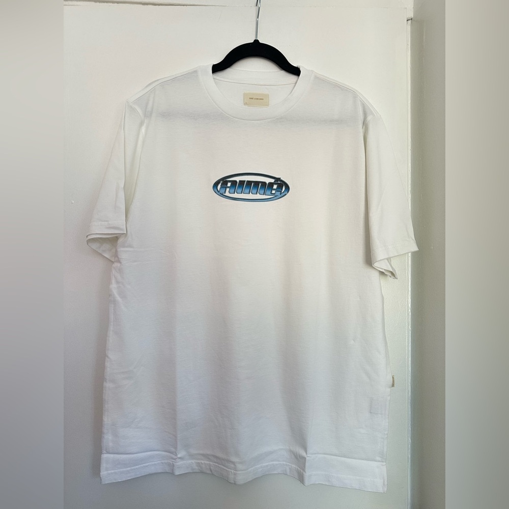 Aimé Leon Dore Chrome Logo White Tee